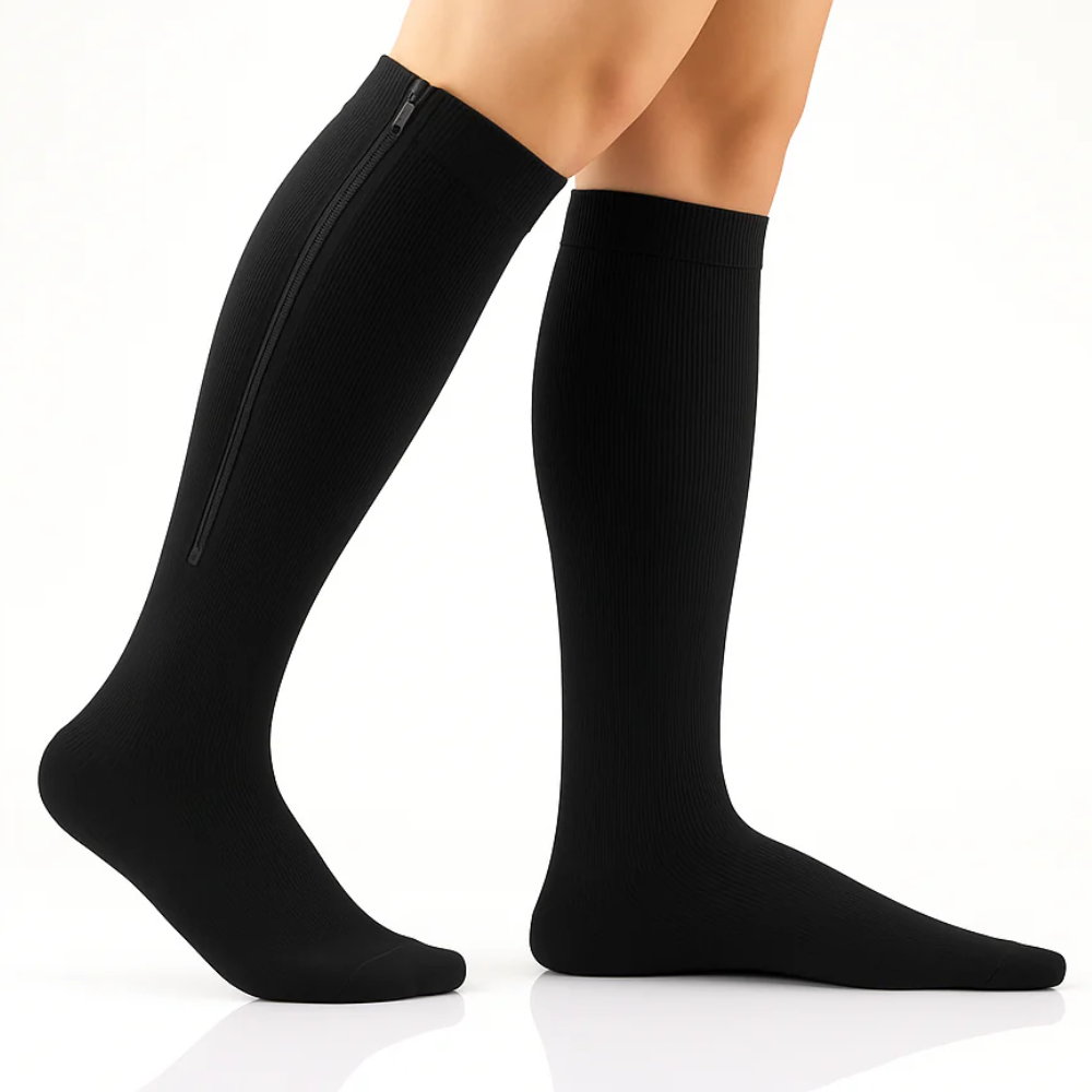 Zippable Compression Socks