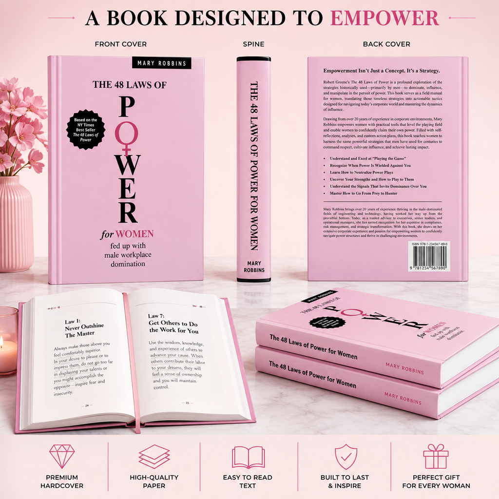 The 48 Laws of Power for Women – Career & Self-Help Book