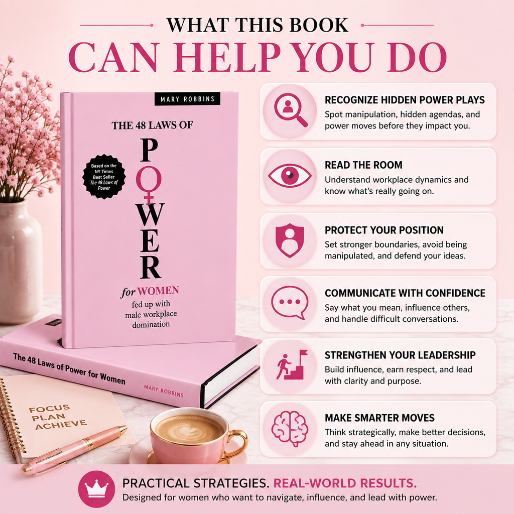 The 48 Laws of Power for Women – Career & Self-Help Book