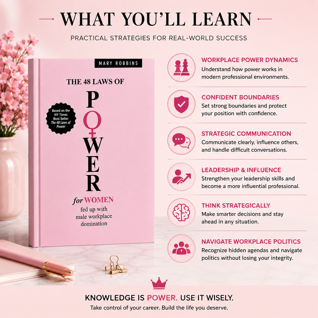 The 48 Laws of Power for Women – Career & Self-Help Book
